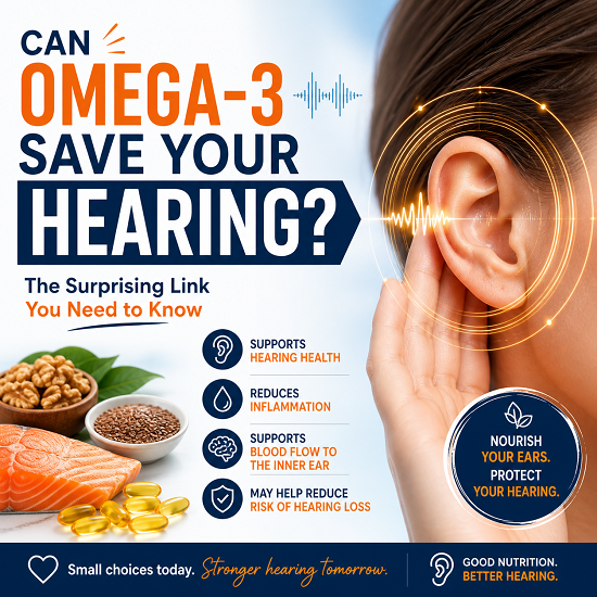 Omega-3 for Hearing Health